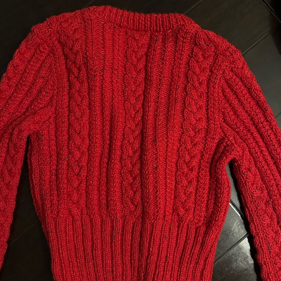 Doen Audrey Cardigan Sweater in Red Sumac. Size XS. Like new. - Picture 5 of 5